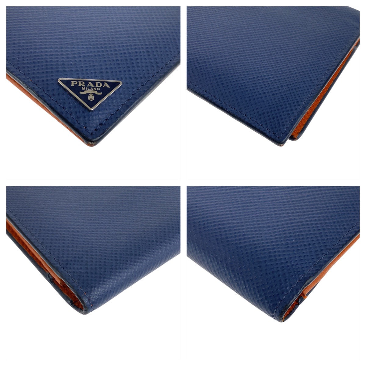 Prada Saffiano Leather Long Wallet