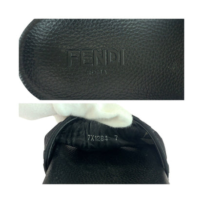 Fendi Zucca Rubber Sandals