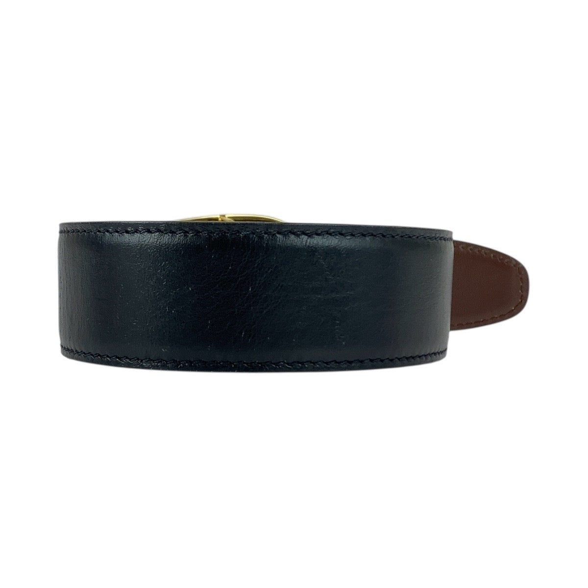 Gucci G Buckle Leather Belt