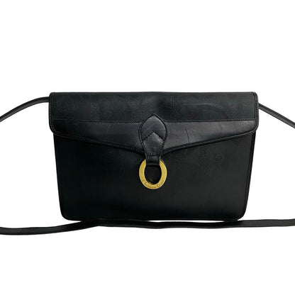 Christian Dior Trotter Leather Shoulder Bag