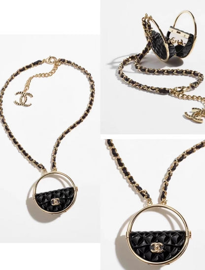 Chanel 23C Hula Hoop Bag Necklace