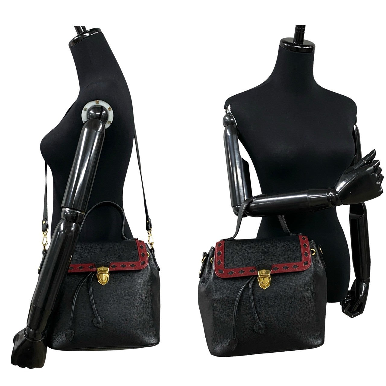 Yves Saint Laurent Leather 2way Bag