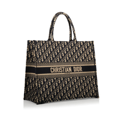 Christian Dior Oblique Canvas Book Tote