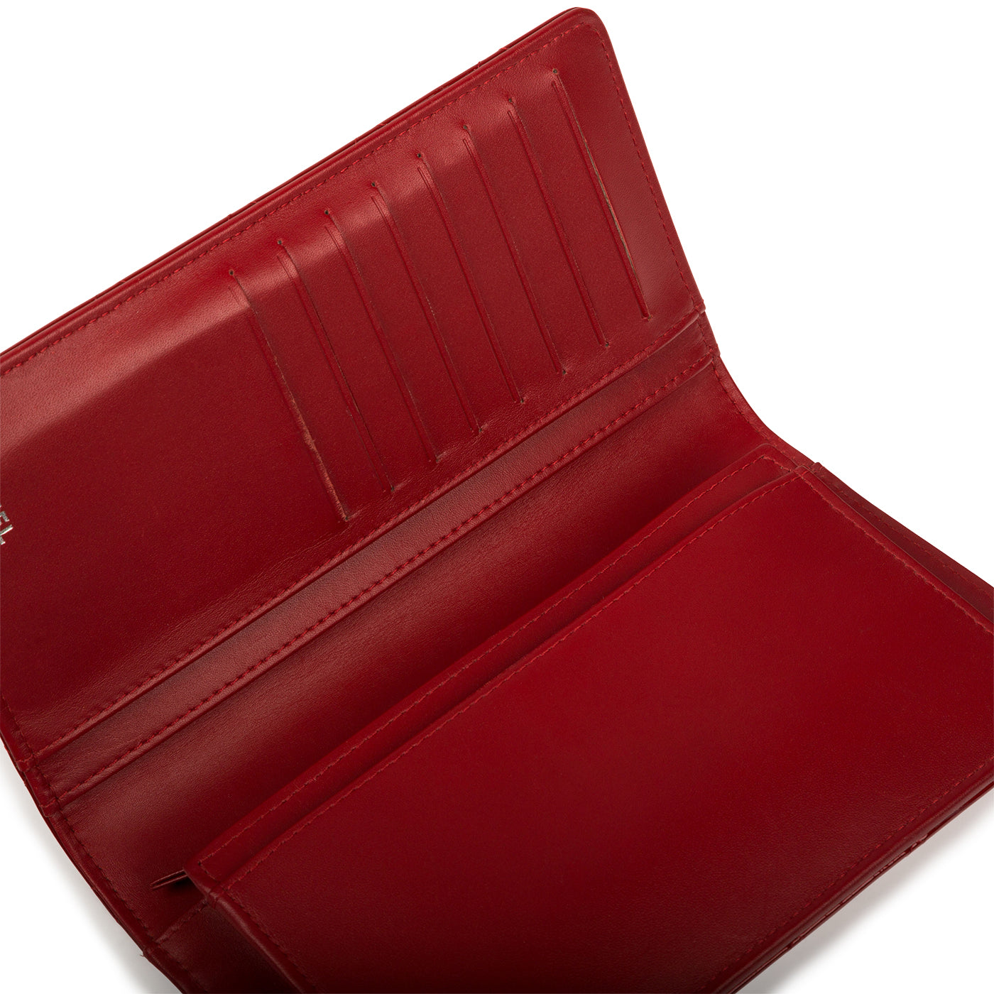 Chanel Patent Fold Over Wallet