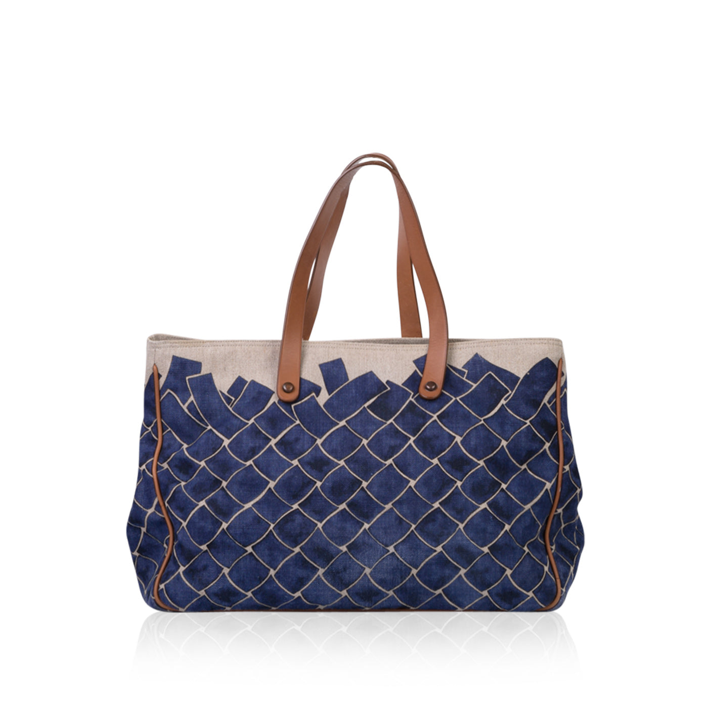 Bottega Veneta Baltic Canvas Tote