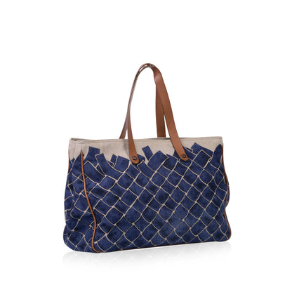 Bottega Veneta Baltic Canvas Tote