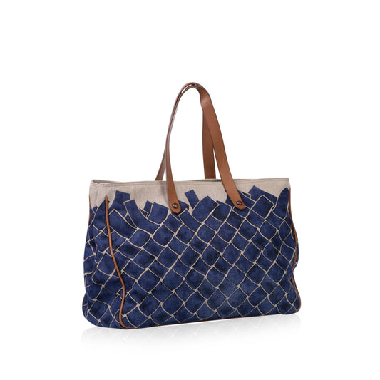 Bottega Veneta Baltic Canvas Tote