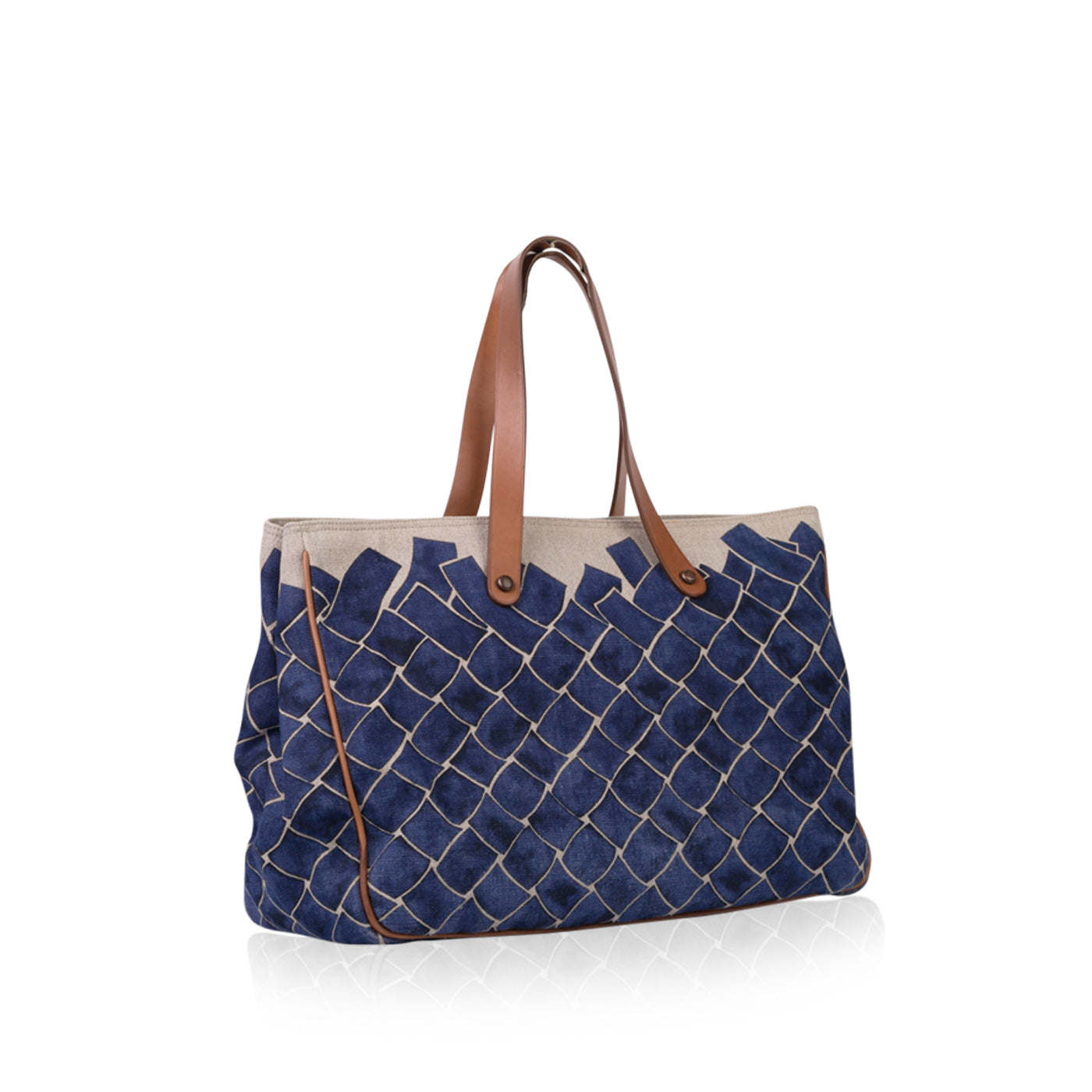 Bottega Veneta Baltic Canvas Tote