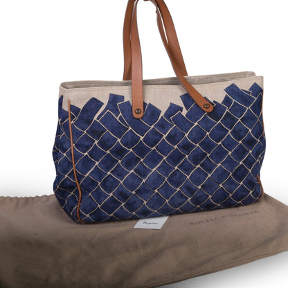 Bottega Veneta Baltic Canvas Tote