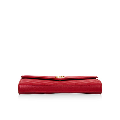 Saint Laurent Monogram Wallet on Chain