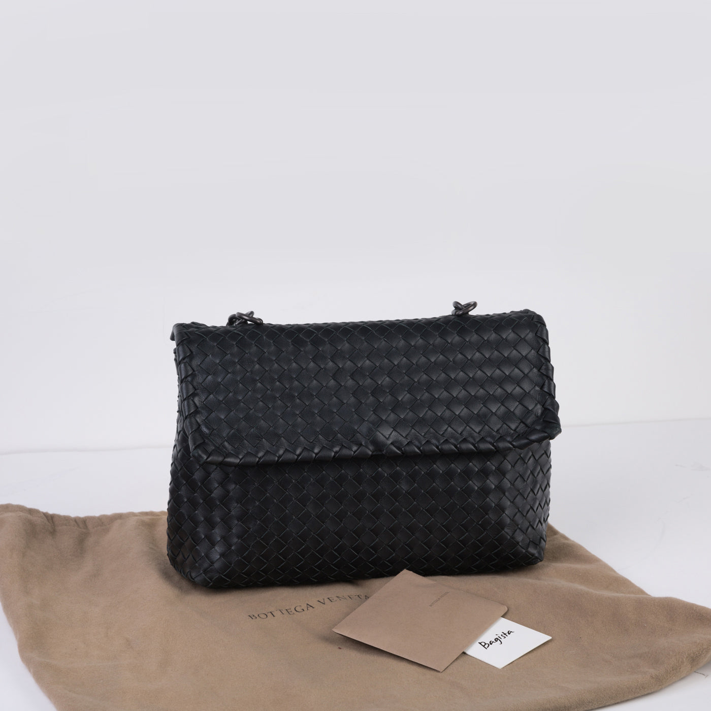 Bottega Veneta Olimpia Intrecciato Shoulder Bag