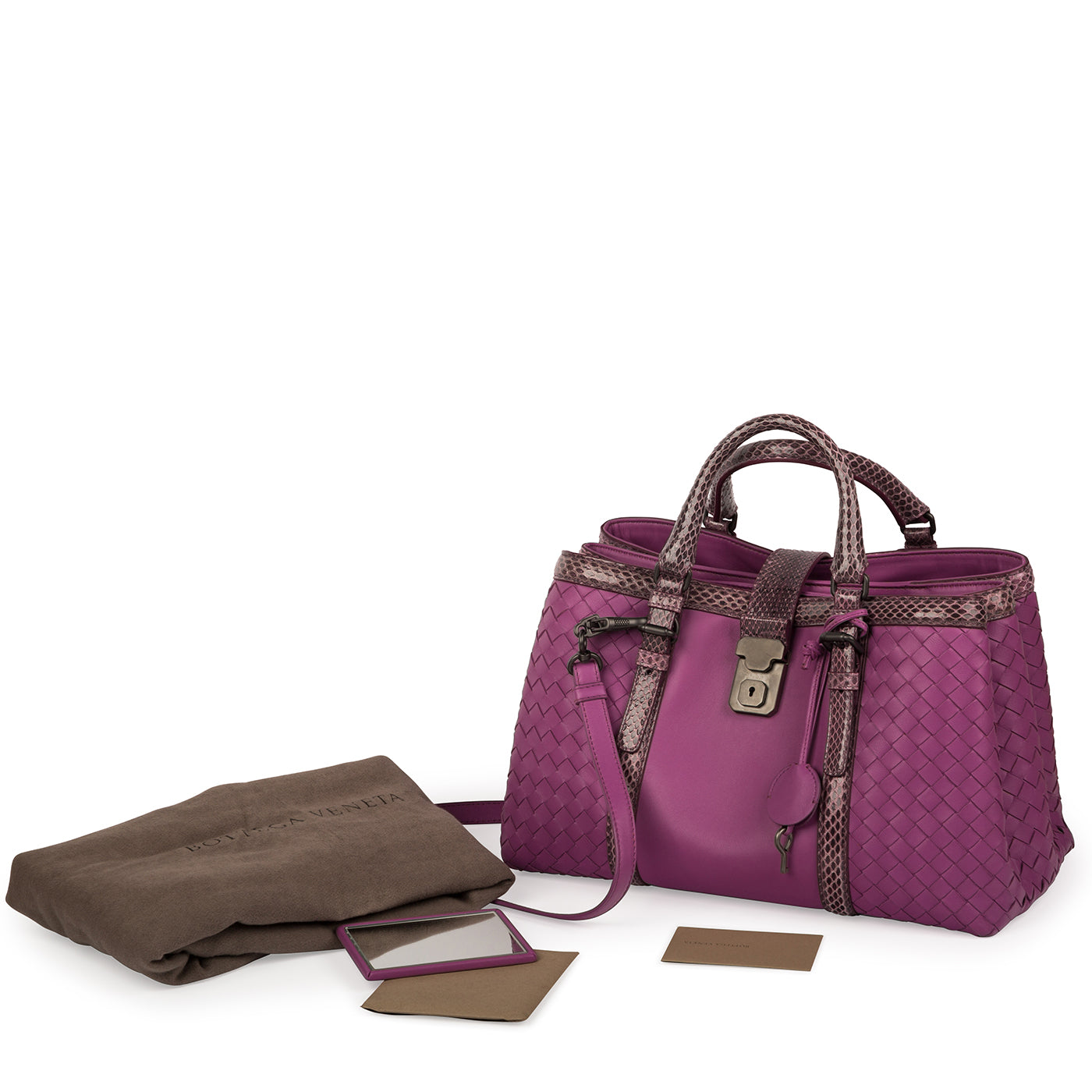 Bottega Veneta Small Roma - Python