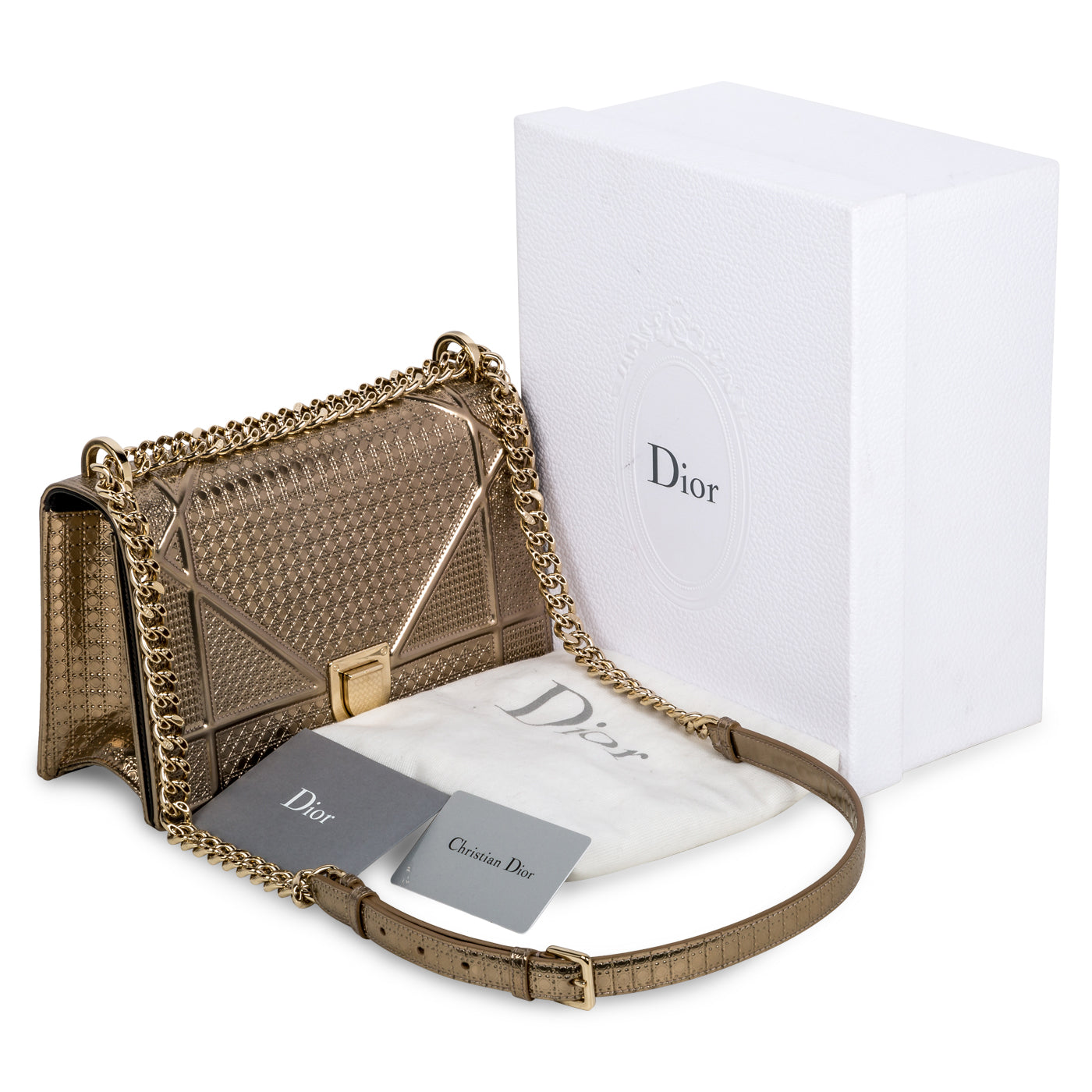 Christian Dior Diorama - Metallic Cannage