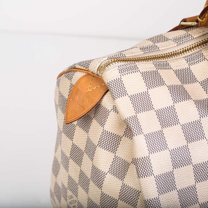Louis Vuitton Speedy 35 Damier Azure