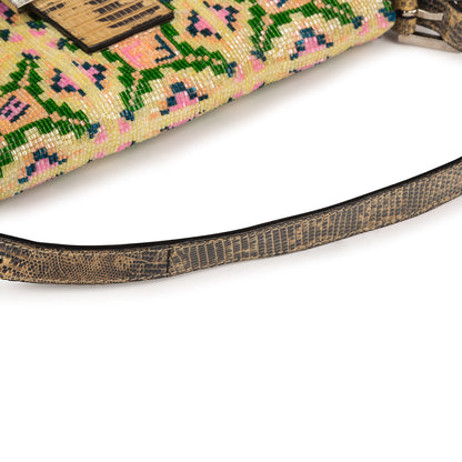Fendi Glitter Baguette Bag