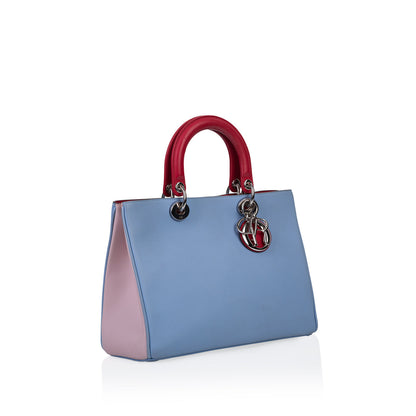 Christian Dior Tri-colour Diorissimo Medium