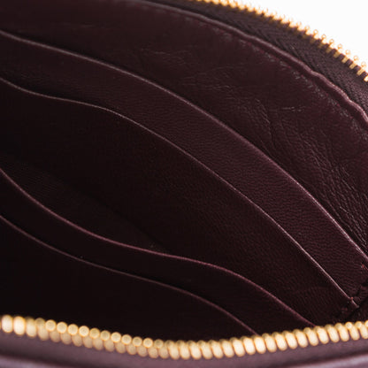Prada Velvet Currant Pouch