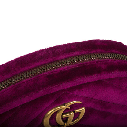 Gucci Gucci Marmont Belt Bag Fuchsia