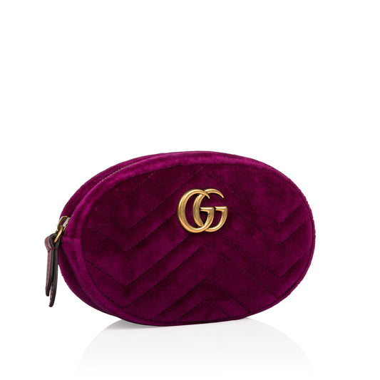 Gucci Gucci Marmont Belt Bag Fuchsia
