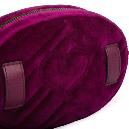 Gucci Gucci Marmont Belt Bag Fuchsia