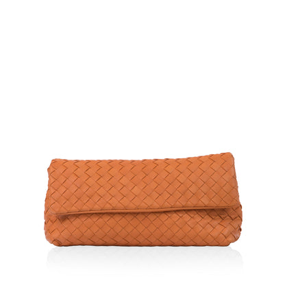 Bottega Veneta Intrecciato leather pouch
