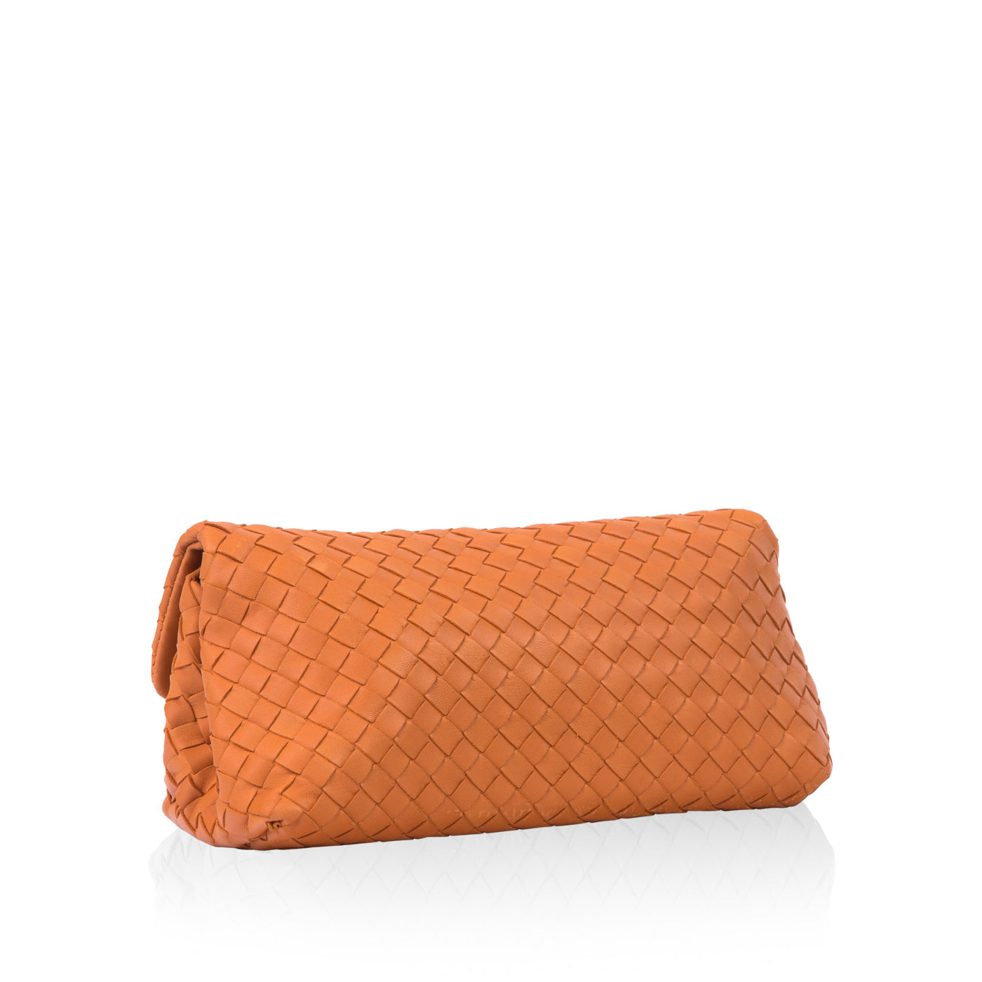 Bottega Veneta Intrecciato leather pouch