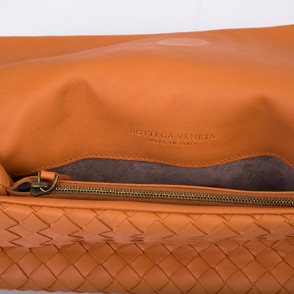 Bottega Veneta Intrecciato leather pouch