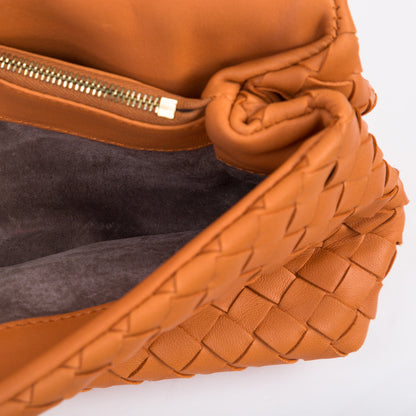Bottega Veneta Intrecciato leather pouch