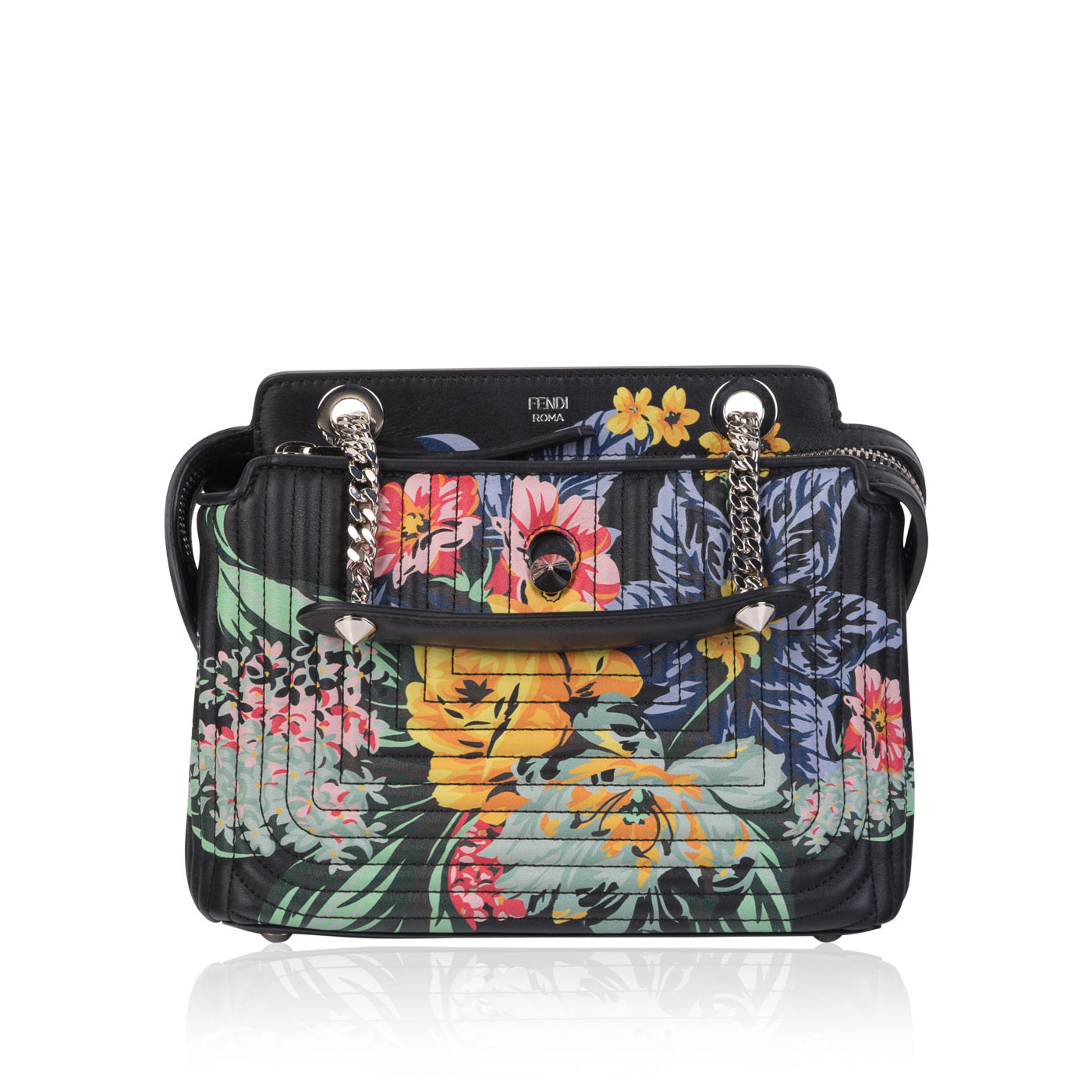 Fendi Dot com floral bag