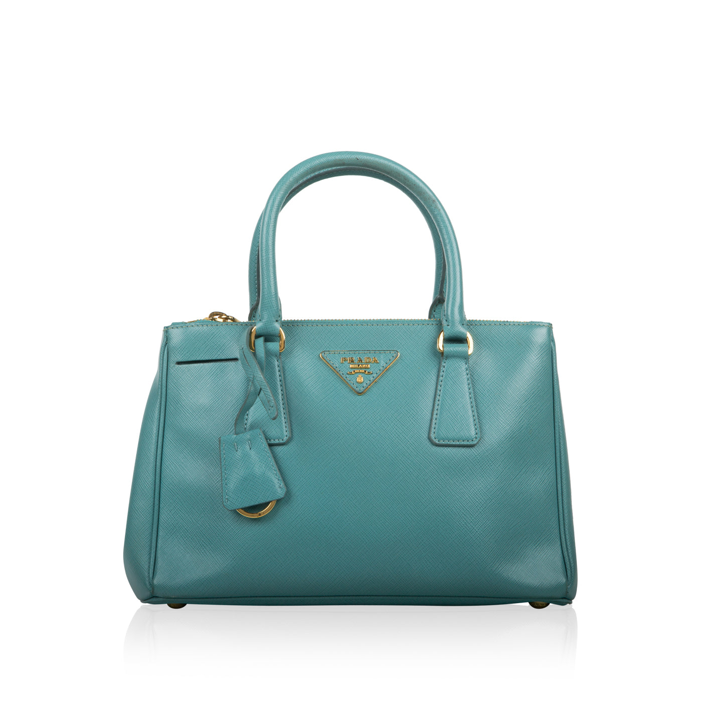 Prada Turquoise Saffiano Small