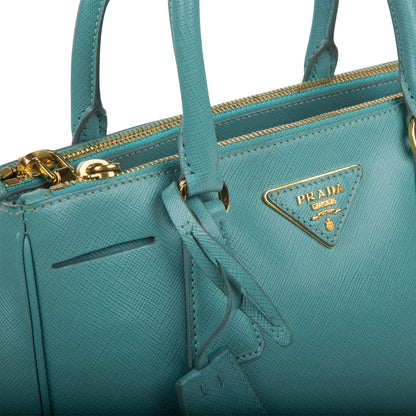 Prada Turquoise Saffiano Small