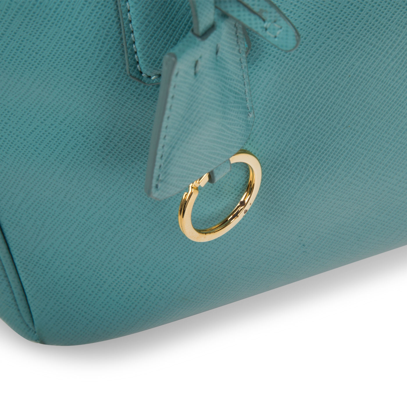 Prada Turquoise Saffiano Small