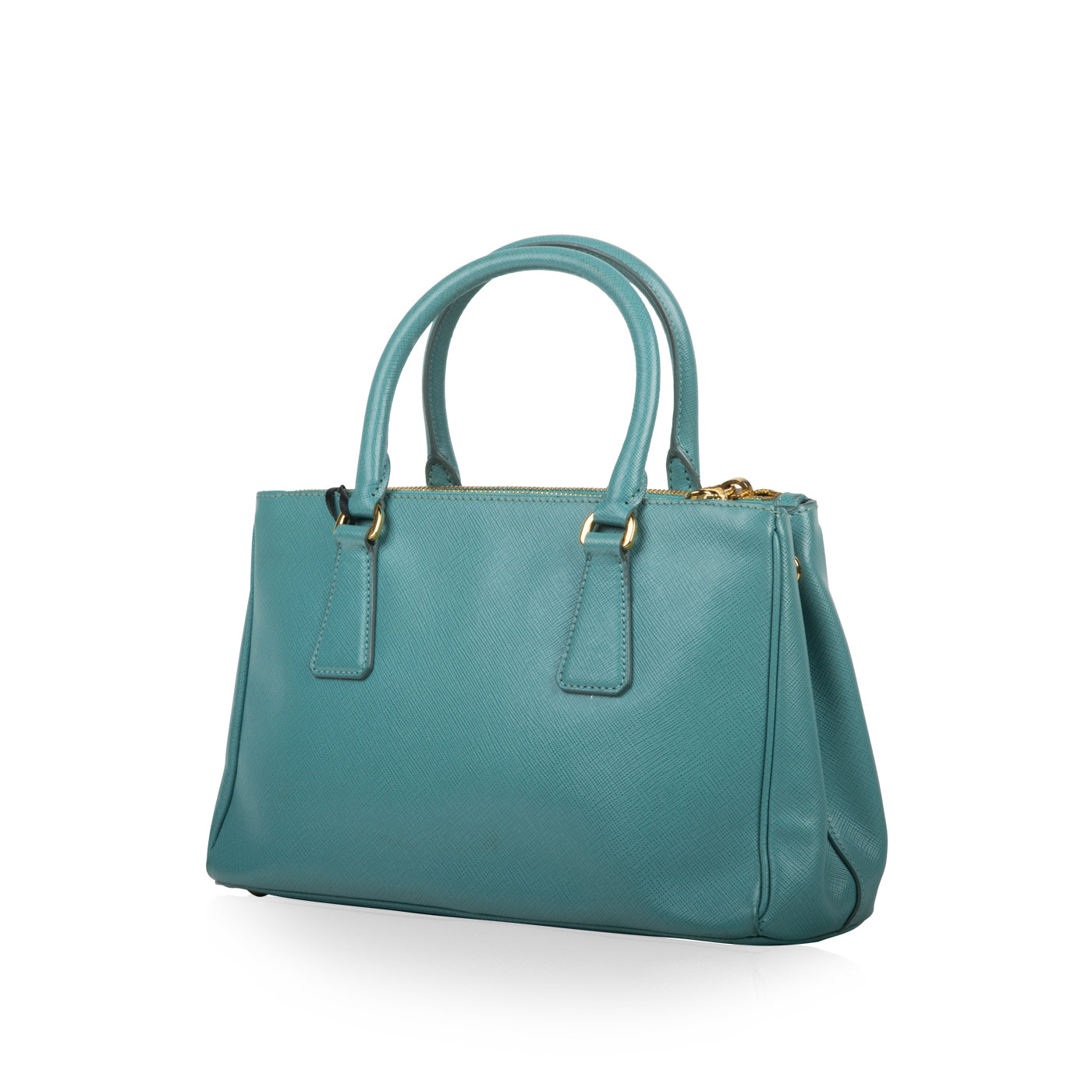 Prada Turquoise Saffiano Small