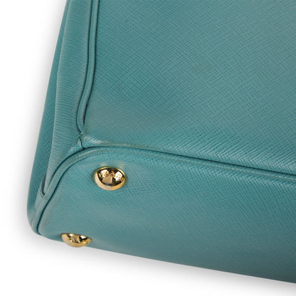 Prada Turquoise Saffiano Small