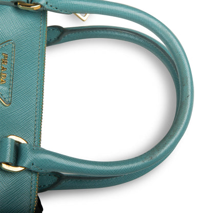 Prada Turquoise Saffiano Small