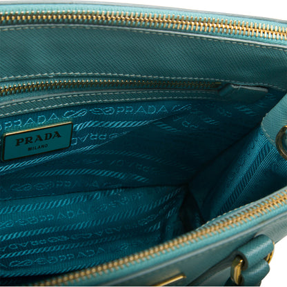 Prada Turquoise Saffiano Small