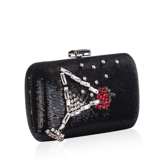 Prada Cocktail Sequin Clutch