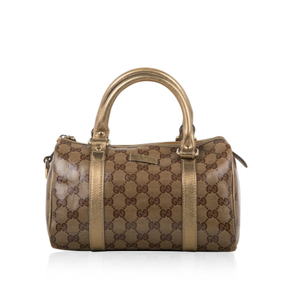 Gucci Vintage Boston Glazed GG Canvas