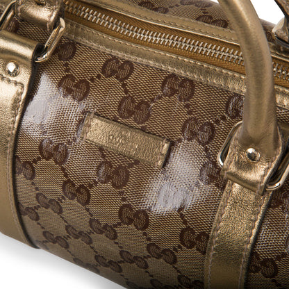 Gucci Vintage Boston Glazed GG Canvas