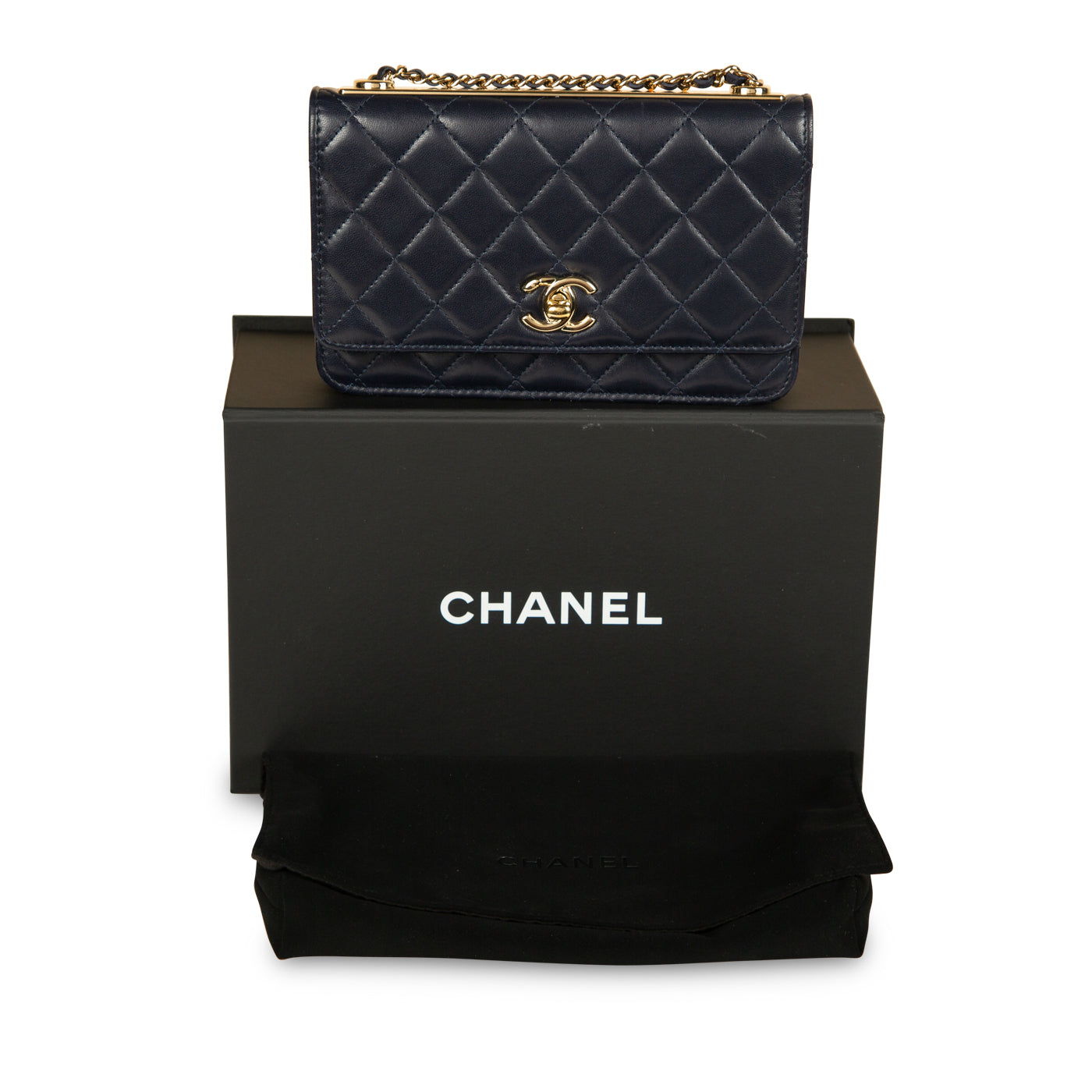 Chanel Trendy Wallet on Chain
