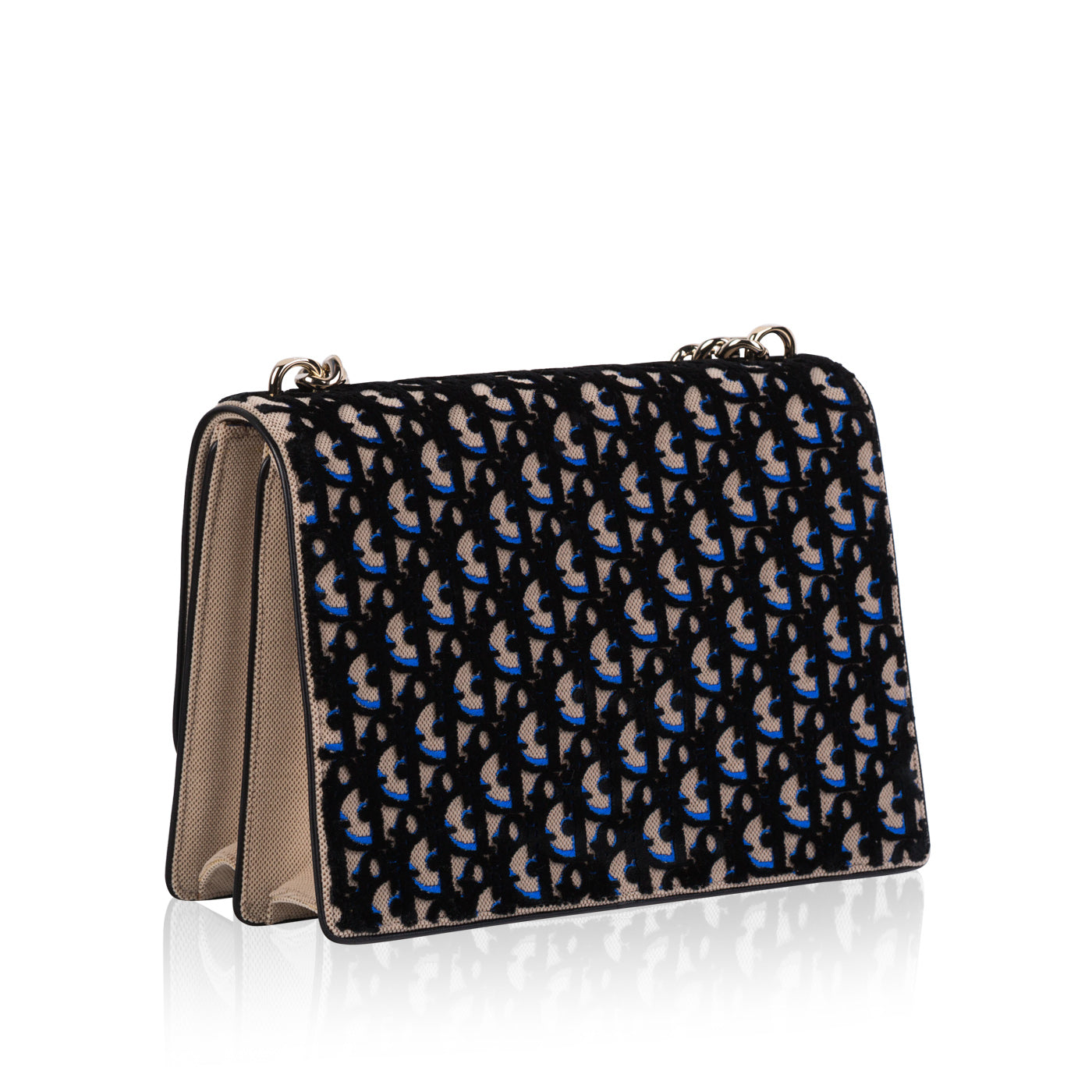 Christian Dior Diorama Velvet Satchel Bag