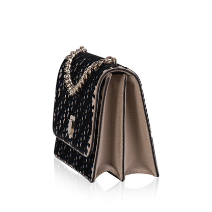 Christian Dior Diorama Velvet Satchel Bag