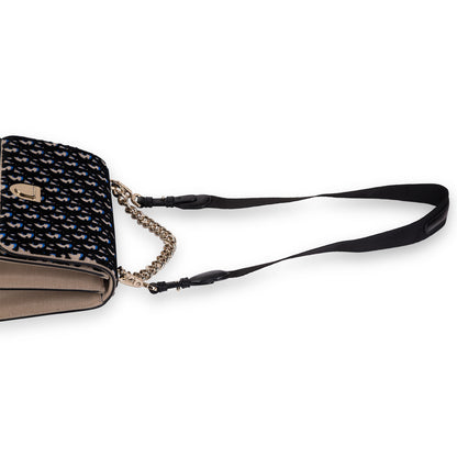Christian Dior Diorama Velvet Satchel Bag