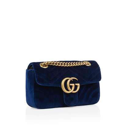 Gucci GG Marmont Velvet Mini Handbag