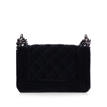 Chanel Mini Boy Bag Velvet
