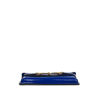 Gucci Patent Horsebit Clutch