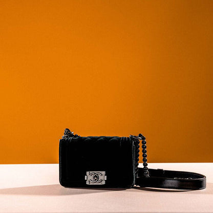 Chanel Mini Boy Bag Velvet