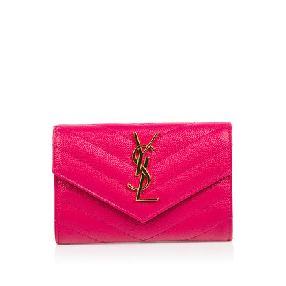Saint Laurent Mini Envelope Wallet