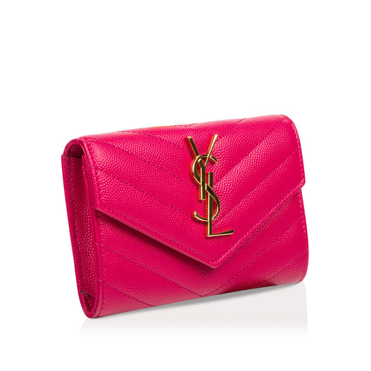 Saint Laurent Mini Envelope Wallet