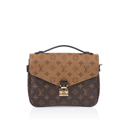 Louis Vuitton Pochette Metis Monogram Reverse Canvas